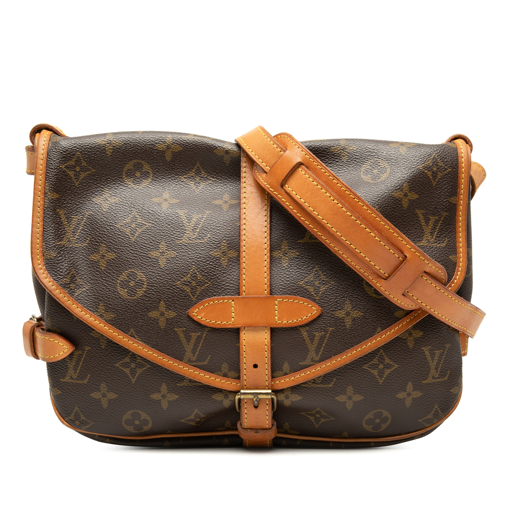 Pre-Loved Louis Vuitton Monogram Saumur 30